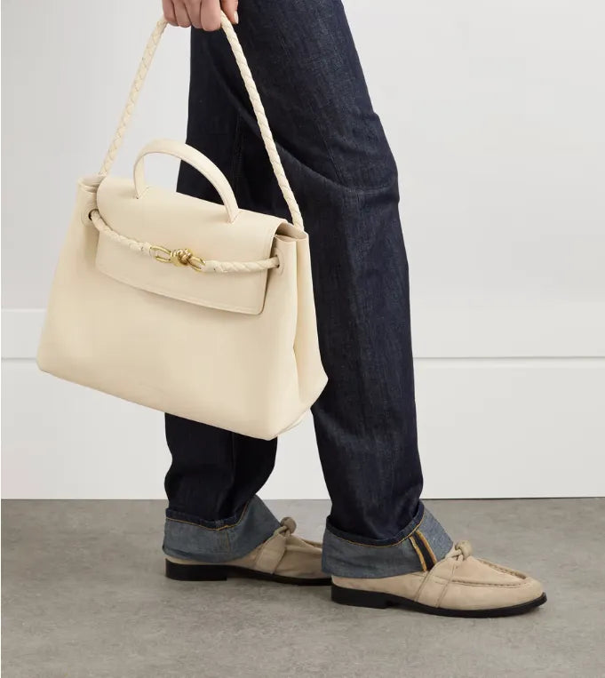 bolsa tote média de couro Caio Caio