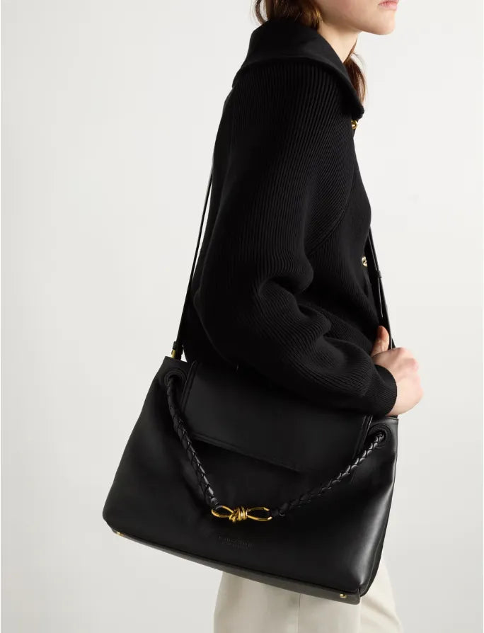 bolsa tote média de couro Caio Caio