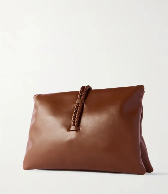 Bolsa tiracolo média Liberta em couro