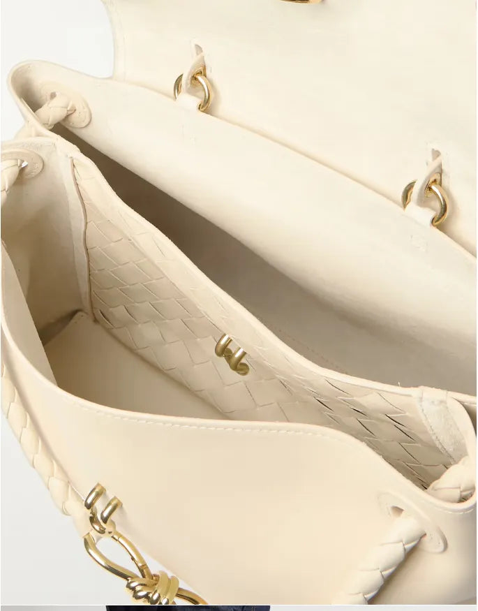 bolsa tote média de couro Caio Caio