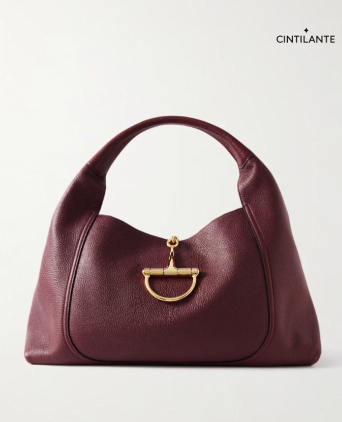 Bolsa tote Softbit Maxi em couro texturizado