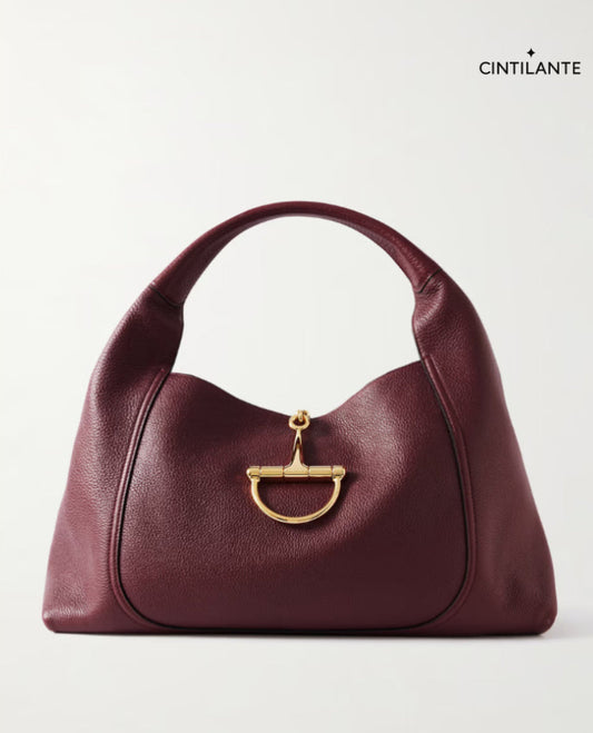 Bolsa tote Softbit Maxi em couro texturizado