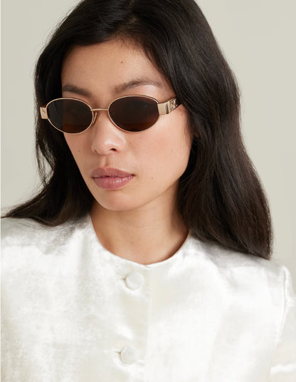 Oculos Celine Dourado