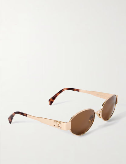 Oculos Celine Dourado