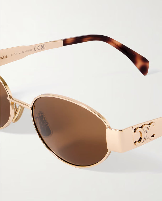 Oculos Celine Dourado