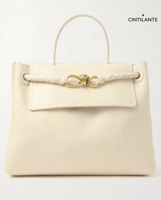 bolsa tote média de couro Caio Caio