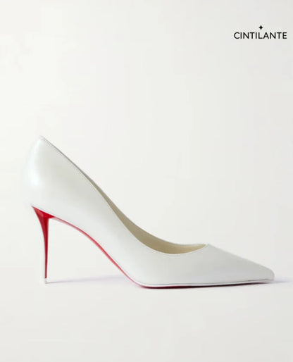 Sapato Christian Loubotin Branco